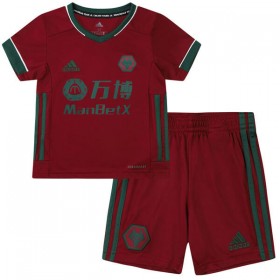 Fußballtrikots Wolverhampton Wanderers Kinder 2020-2021 Kurzarm Ausweichtrikot kaufen